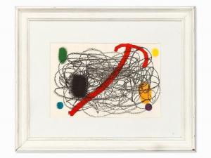 Miró Joan 1893-1983,Oiseau Rouge,1961,Auctionata DE 2014-10-15