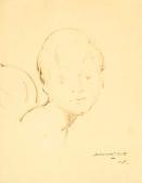 MIRAVALLS BOVE Armando 1916-1978,Rostro infantil,La Suite ES 2008-11-29