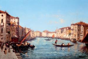 MIRO Joaquin 1849-1914,Vista de Venecia,Duran Subastas ES 2022-01-26