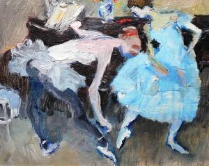 MIRONOV Leonid 1930,Dancers,Bellmans Fine Art Auctioneers GB 2019-05-13