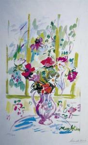 MISCHKIND Olga 1936,BOUQUET A LA FENETRE,Chantilly Encheres FR 2013-03-03