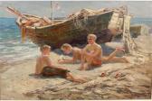 MISHENKO Porfiriy Matveyev 1918,Boys on the Shore of the Black Sea,John Nicholson GB 2015-09-16