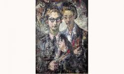 MISSANT André 1908-1977,deux personnages,Mercier & Cie FR 2001-04-07
