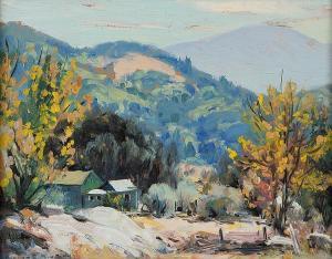 MITCHELL Alfred Richard 1888-1972,In the Mountains,John Moran Auctioneers US 2013-04-23
