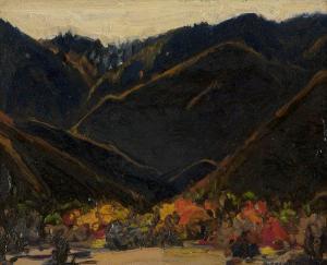 MITCHELL Alfred Richard 1888-1972,Velvet Mountains,John Moran Auctioneers US 2015-03-24