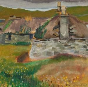 MITCHELL Arthur Croft 1872,A THATCHED CROFT,McTear's GB 2014-02-02