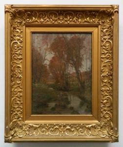 MITCHELL Arthur 1864-1954,Fall Landscape with Stream,Rachel Davis US 2020-03-21