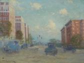 MITCHELL Arthur 1864-1954,Wm. Ford Co. building, St. Louis,John Moran Auctioneers US 2020-10-20
