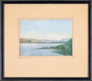 MITCHELL CHARLES 1947,Untitled, Landscape,Hodgins CA 2022-08-08