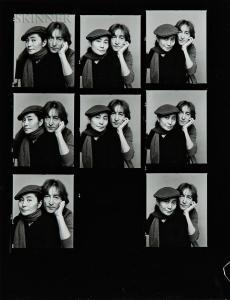 MITCHELL Jack 1925-2013,Two Contact Sheets with Portraits of John Lennon a,1980,Skinner 2019-01-25