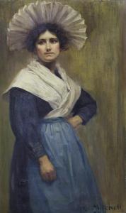 MITCHELL Jean 1897-1936,Portrait of a Breton woman,1899,Bonhams GB 2011-10-05