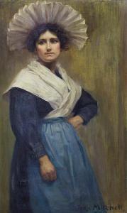 MITCHELL Jean 1897-1936,Portrait of a Breton woman,1899,Bonhams GB 2011-06-21