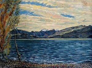 MITCHELL Leonard 1925-1980,Lake Wanaka,1960,International Art Centre NZ 2017-02-21