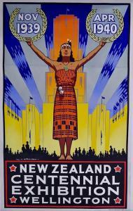 MITCHELL Leonard 1925-1980,Wahine - New Zealand Centennial Exhibition Well,International Art Centre 2017-09-19