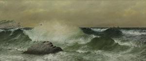 MITCHELL Neil 1858-1934,Crashing Waves,Clars Auction Gallery US 2014-02-16