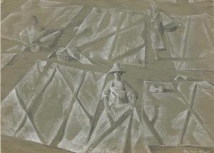 MITCHELL Peter Todd 1929-1988,Linen bleaching fields,Sworders GB 2021-08-01
