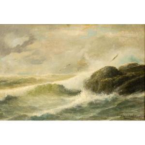 MITCHELL Thomas 1735-1790,Seascape shore,Ripley Auctions US 2011-04-20