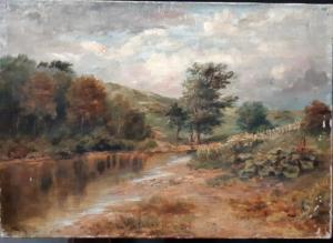 MITCHELL William B 1884-1902,Landscape,1893,Bruun Rasmussen DK 2019-01-05