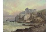 MITCHELL William B 1884-1902,Sunset Tantallon Castle,David Duggleby Limited GB 2015-06-08
