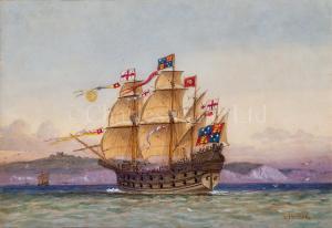 MITCHELL William Frederick,The Great Harry of 1488; Battle Ship,Charles Miller Ltd 2022-11-01