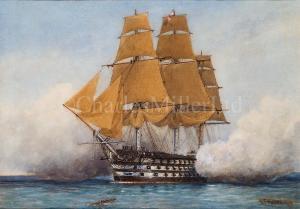 MITCHELL William Frederick 1845-1914,The Victory (Launched 1765),1890,Charles Miller Ltd 2022-11-01