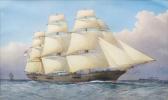 MITCHELL William Frederick 1845-1914,Yacht Valhalla,1893,Rosebery's GB 2019-03-20