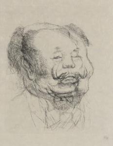 MITELBERG Louis 1919-2002,Caricature de Mao Zedong,Art Richelieu FR 2017-04-23