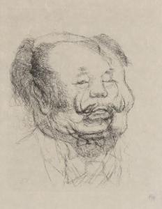 MITELBERG Louis 1919-2002,Caricature de Mao Zedong,Art Richelieu FR 2017-05-22