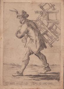 MITELLI Giuseppe Maria 1634-1718,Venditore di sedie,1660,Bertolami Fine Arts IT 2024-02-20