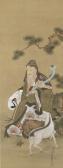 MITSUYOSHI Tosa 1700-1772,Jurojin,Christie's GB 2008-09-18