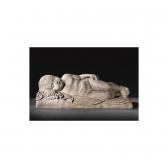 MITTENLEITER Johann Jacob 1700-1700,a stone group of a sleeping child,Sotheby's GB 2001-12-14