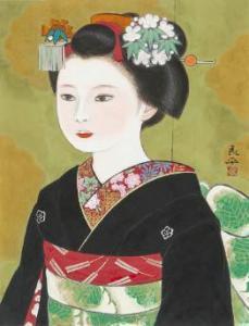 MIWA Ryohei 1929-2011,Maiko,Mainichi Auction JP 2023-09-07