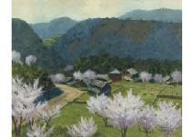 MIYATA Koji,Cheery Blossoms,1992,Mainichi Auction JP 2018-02-09