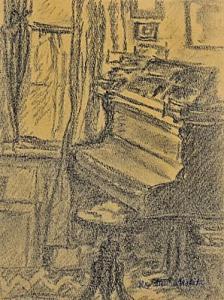 MOȚATU MYA STEURER 1906-1987,Piano,GoldArt RO 2016-04-13
