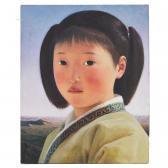 MO XUE 1966,Mongolian Girl,2001,Waddington's CA 2021-12-02
