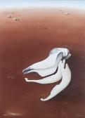 MOAD SHANE 1959,DROUGHT SERIES - SHEEP SKULL IN THE OUTBACK,GFL Fine art AU 2015-03-08
