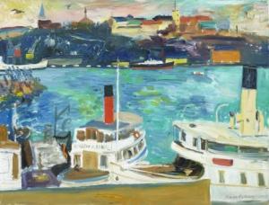 MOBERG Maurice 1923,Strömma kanal,Uppsala Auction SE 2016-04-12