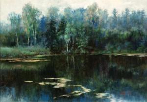 MOCHALOV V,The Pond at Zvenigorod,Weschler's US 2009-04-25