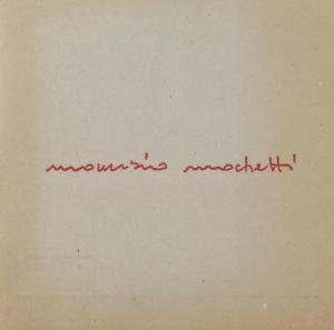 MOCHETTI Maurizio 1940,Dalla natura all'arte, dall'arte alla natura,1978,Boetto IT 2015-11-03