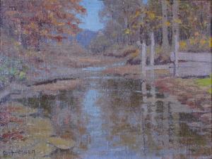 MOCK George Andrew 1886-1958,Autumn Pond,Wickliff & Associates US 2023-07-22