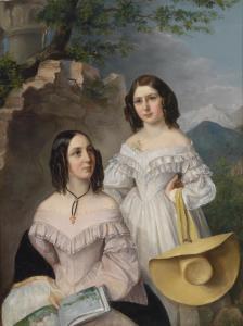 MODELL Elisabeth 1820-1865,Sisters,1839,Palais Dorotheum AT 2012-06-05