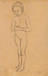 MODERSOHN BECKER Paula 1876-1907,Untitled (Akt),Van Ham DE 2023-06-05