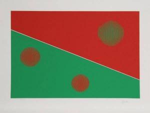 MODERSOHN MEYER Gisela 1941,Red and Green,1975,Ro Gallery US 2008-06-19
