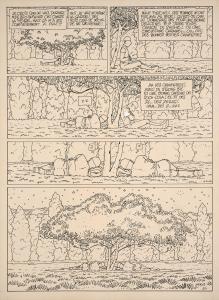 MOEBIUS 1938-2012,Le Monde d'Edena - Tome 2 - Les Jardins d,Artcurial | Briest - Poulain - F. Tajan 2023-02-10