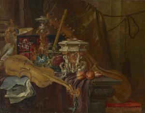 MOERKERCKE Jean Baptiste,A still life with musical instruments,Christie's GB 2023-05-24