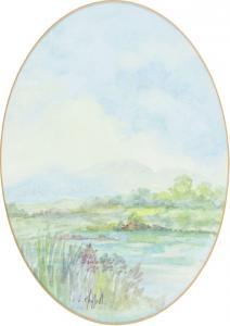 MOFFETT Lynda,REEDS BY THE LOUGH,Ross's Auctioneers and values IE 2022-04-20