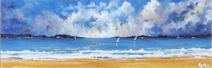 MOFFETT Richard,Sailing Near Bangor,Gormleys Art Auctions GB 2013-10-08
