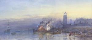 MOGFORD John 1821-1885,High and Low lights north of the Tyne,1876,Lacy Scott & Knight GB 2023-06-17