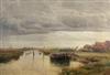 MOGFORD John 1821-1885,In the Fens,1877,Cheffins GB 2010-04-08