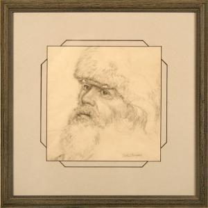 MOGUS JOHN 1900-2000,Mountain Man,Dargate Auction Gallery US 2009-08-07